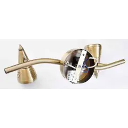 lampa kinkiet złoty patyna
